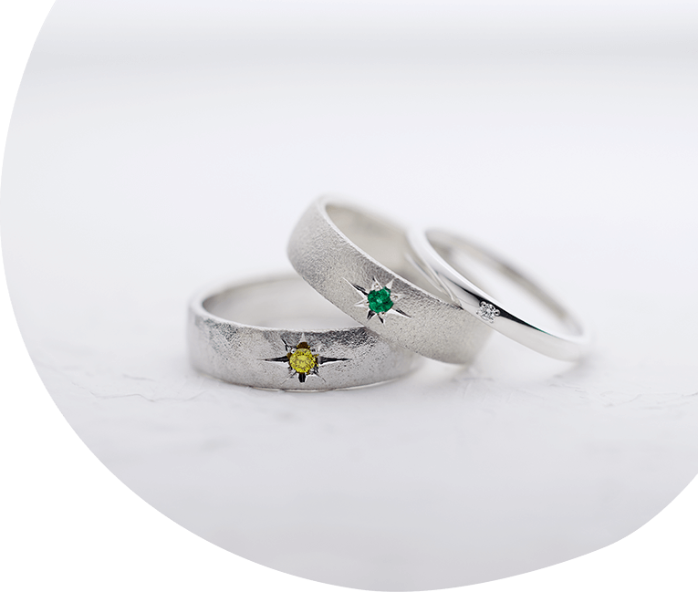 My カラー ｜ ペアリングの手作り体験 指輪工房OneT(ワント) ｜ 岐阜